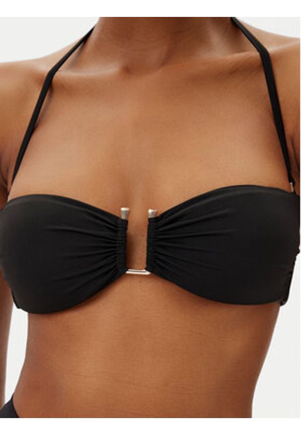 Max Mara Beachwear Góra od bikini Amelia 2516821199 Czarny. Kolor: czarny. Materiał: syntetyk