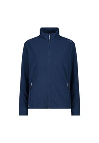 Bluza damska turystyczna CMP. Kolor: niebieski. Materiał: polar