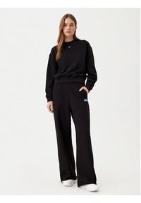 Hugo - HUGO Spodnie dresowe 50522435 Czarny Relaxed Fit. Kolor: czarny. Materiał: bawełna
