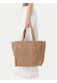 Hugo - HUGO Torebka 50541867 Beżowy. Kolor: beżowy #4