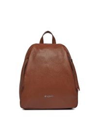 Plecak Ryłko R40674TB Rudy 8XX. Kolor: brązowy. Materiał: skóra #1