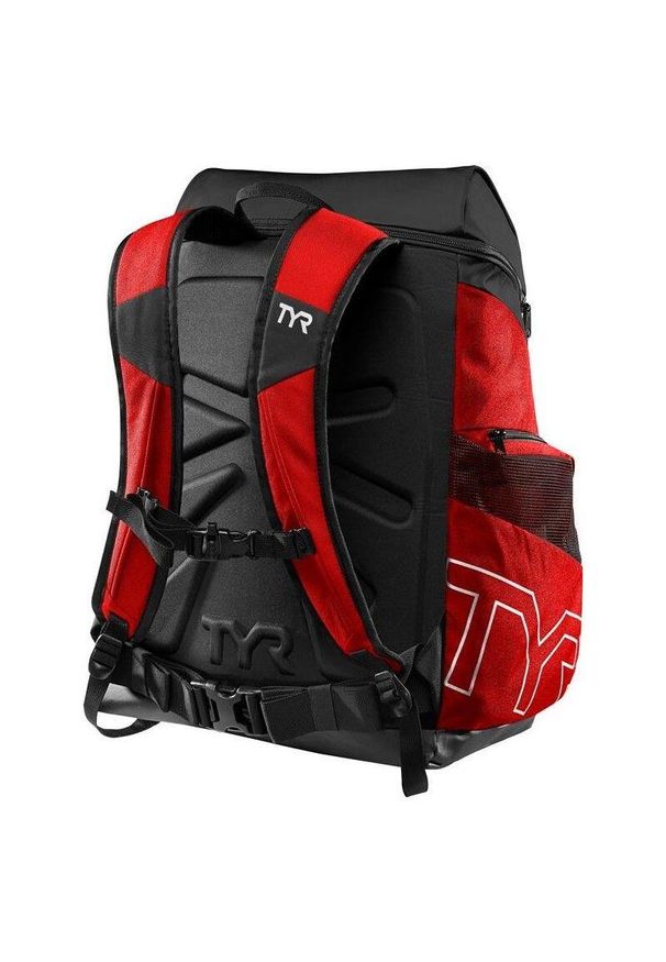 TYR - Plecak na basen unisex tyr alliance team backpack 45l. Kolor: czerwony, wielokolorowy, czarny. Materiał: poliester