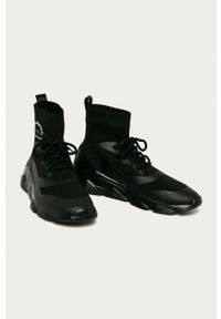 Karl Lagerfeld - Buty KL51641.K0X. Nosek buta: okrągły. Zapięcie: sznurówki. Kolor: czarny. Materiał: guma #2