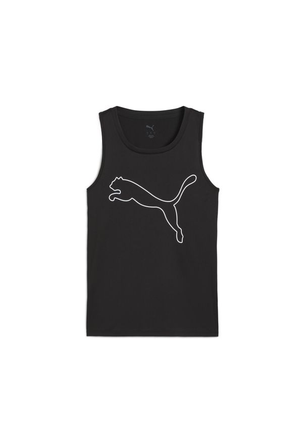 Puma - Damska koszulka na ramiączkach Train All Day Essentials PUMA. Kolor: czarny. Długość rękawa: na ramiączkach. Sport: bieganie