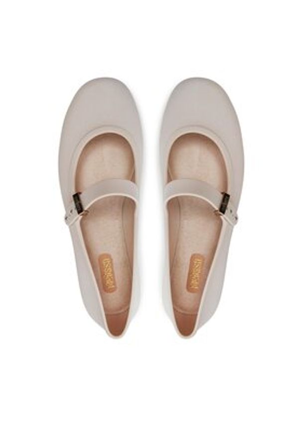 melissa - Melissa Baleriny Soft Ballerina Ad 35785 Beżowy. Kolor: beżowy