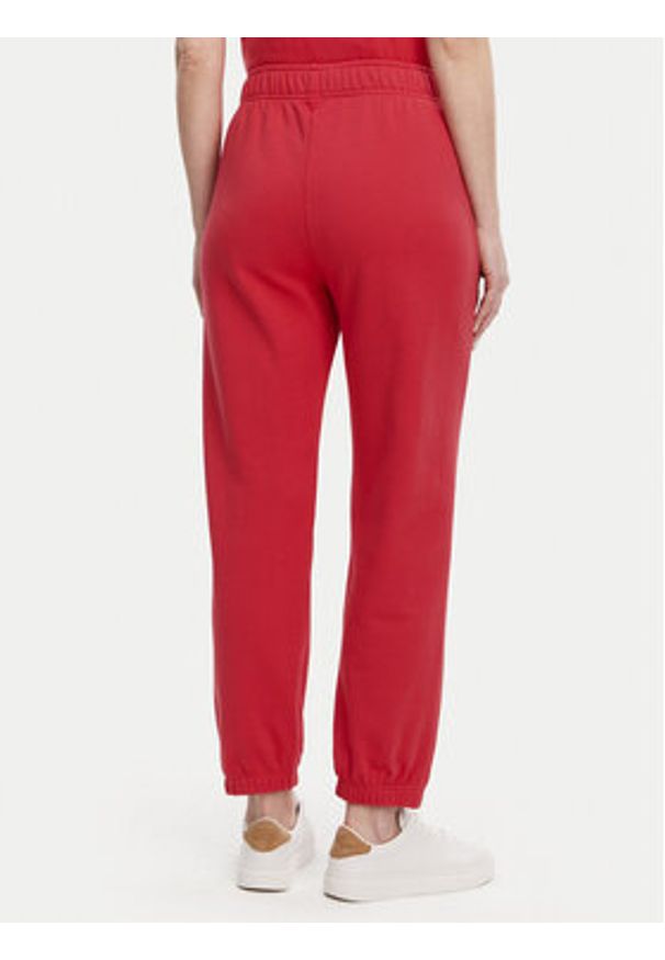 Pinko - PINKO Spodnie dresowe Plumcake 104790 A2G8 Czerwony Regular Fit. Kolor: czerwony. Materiał: bawełna