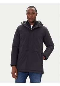 Jack Wolfskin Płaszcz zimowy Cold Camp A65022 Czarny Regular Fit. Kolor: czarny. Materiał: syntetyk. Sezon: zima