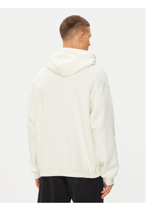Converse Bluza M Cons Hoodie 10026148-A10 Écru Regular Fit. Kolor: kremowy. Materiał: bawełna