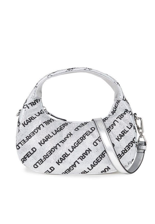 Karl Lagerfeld - Torebka KARL LAGERFELD. Kolor: srebrny