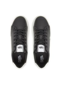 Karl Lagerfeld Kids Sneakersy Z30381 S Czarny. Kolor: czarny. Materiał: skóra #7