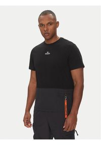 Parajumpers T-Shirt Clint 25SMPMTSRE08 Czarny Regular Fit. Kolor: czarny. Materiał: bawełna