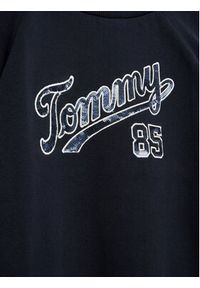 TOMMY HILFIGER - Tommy Hilfiger Sukienka codzienna KG0KG07008 M Granatowy Regular Fit. Okazja: na co dzień. Kolor: niebieski. Materiał: bawełna. Typ sukienki: proste. Styl: casual #2