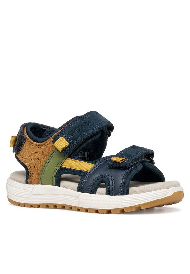 Sandały Geox. Kolor: niebieski