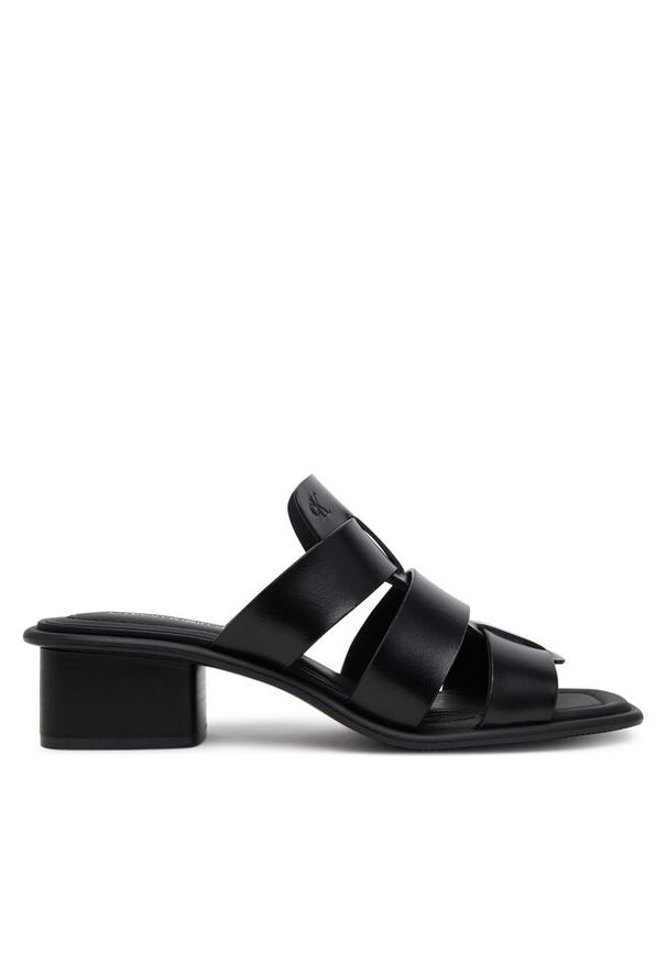 Klapki Calvin Klein Jeans. Kolor: czarny