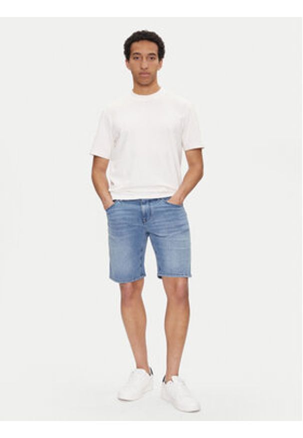 JOOP! Szorty jeansowe 30043024 Niebieski Modern Fit. Kolor: niebieski. Materiał: bawełna