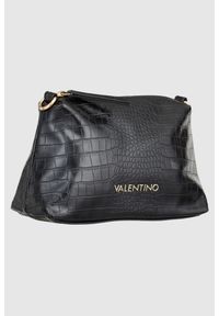Valentino by Mario Valentino - VALENTINO Mała czarna torebka Wool. Kolor: czarny. Materiał: skórzane. Rodzaj torebki: na ramię #8