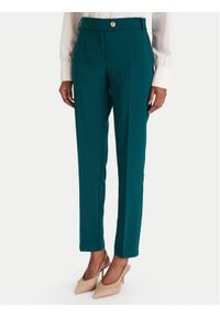 Rinascimento Chinosy CFC0126225003 Zielony Slim Fit. Kolor: zielony. Materiał: syntetyk