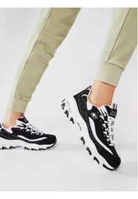 skechers - Skechers Sneakersy D'lites Biggest Fan 11930/BKW Czarny. Kolor: czarny. Materiał: skóra, syntetyk #3