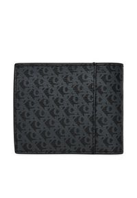 Calvin Klein Jeans Portfel męski Matte Billfold W/Coin LV04G1066G Czarny. Kolor: czarny. Materiał: skóra