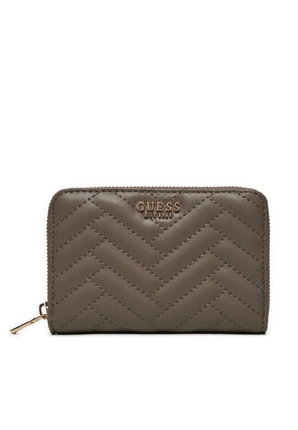 Guess Duży Portfel Damski SWQG95 08140 Brązowy. Kolor: brązowy. Materiał: skóra