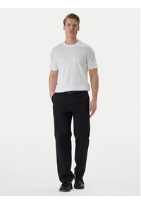 Calvin Klein Jeans Chinosy 90's LV04RF619G Czarny Straight Fit. Kolor: czarny. Materiał: bawełna #3