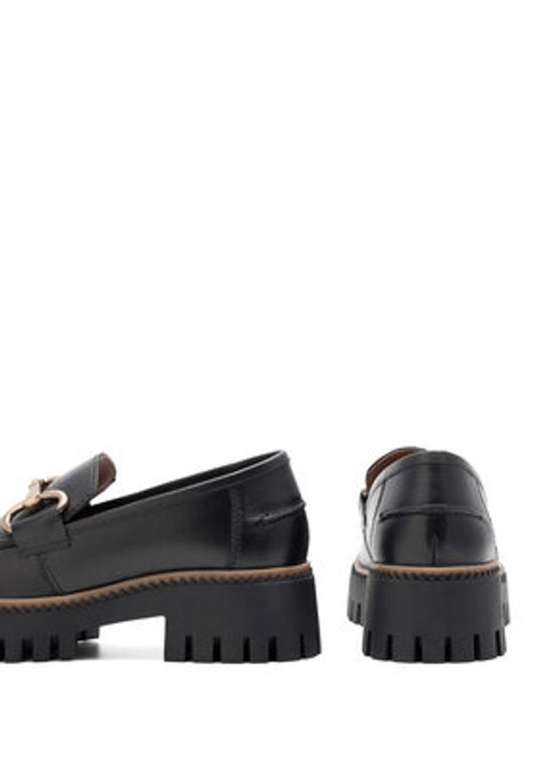 Sergio Bardi Loafersy WI23-C1038-03SB Czarny. Kolor: czarny. Materiał: skóra