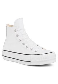 Converse Trampki Chuck Taylor All Star Lift Clean Hi 561676C Biały. Kolor: biały. Materiał: skóra #3