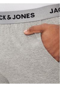 Jack & Jones - Jack&Jones Szorty piżamowe 12250261 Szary Regular Fit. Kolor: szary. Materiał: bawełna