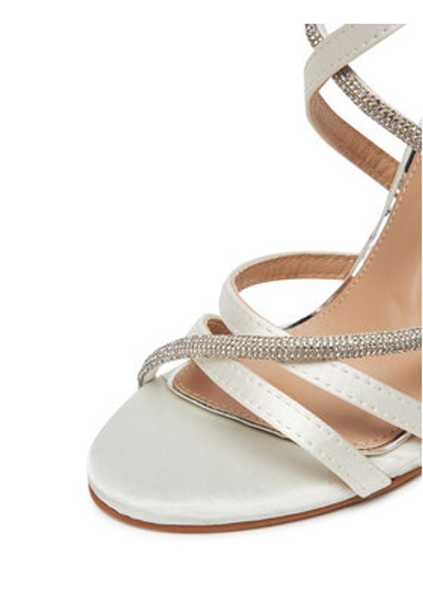 DeeZee Sandały KYM-HF-68 Écru. Materiał: materiał