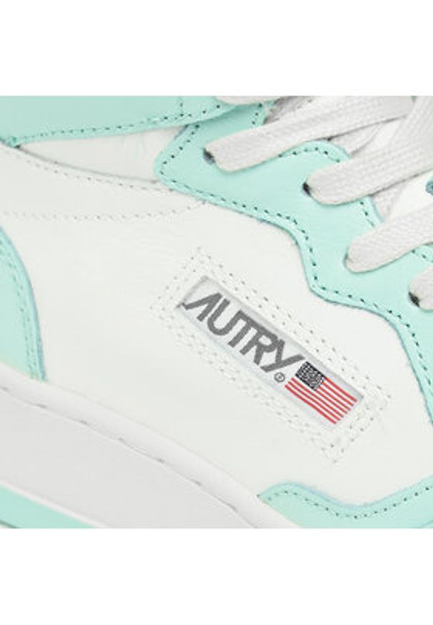 AUTRY Sneakersy AUMW WB20 Biały. Kolor: biały. Materiał: skóra