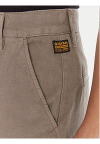 G-Star RAW - G-Star Raw Spodnie materiałowe Deck 2.0 D26432-E078 Zielony Wide Leg. Kolor: zielony. Materiał: bawełna