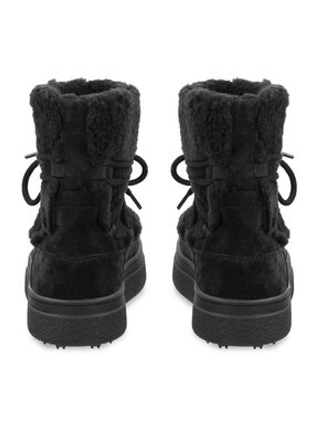 GANT - Gant Śniegowce 31541101 Czarny. Kolor: czarny. Materiał: wełna