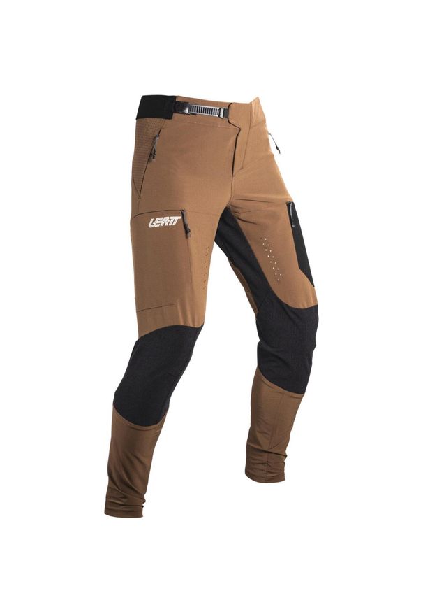 Spodnie rowerowe damskie LEATT Pant MTB Enduro 4.0 Women. Kolor: brązowy. Sport: kolarstwo