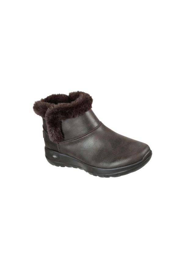 skechers - SKECHERS ON-THE-GO JOY ENDEAVOR Brązowy. Okazja: na co dzień. Kolor: brązowy. Szerokość cholewki: normalna
