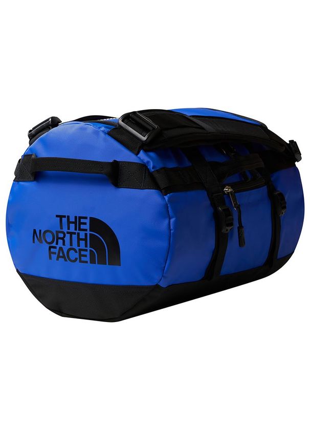 Torba The North Face Base Camp Duffel XS 0A52SS53S1 - granatowa. Kolor: niebieski. Materiał: nylon. Wzór: paski