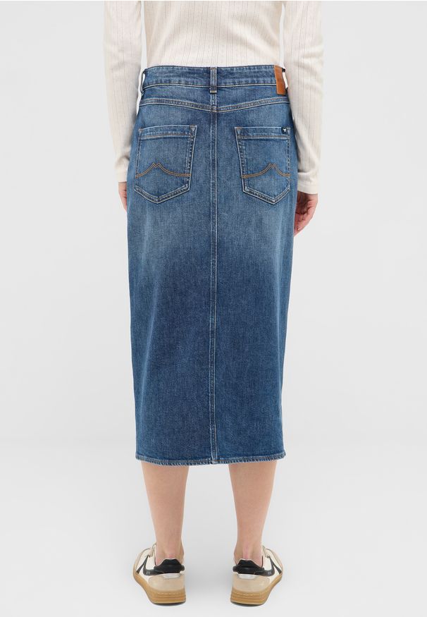 Damska Spódnica Maxi Mustang Style Eureka Denim Skirt Denim Blue 1016941 5000 582. Materiał: denim
