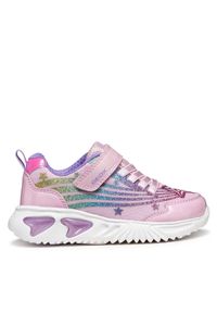 Sneakersy Geox. Kolor: różowy