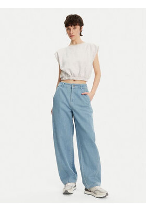 Converse Jeansy Berrel 10027410-A01 Niebieski Relaxed Fit. Kolor: niebieski