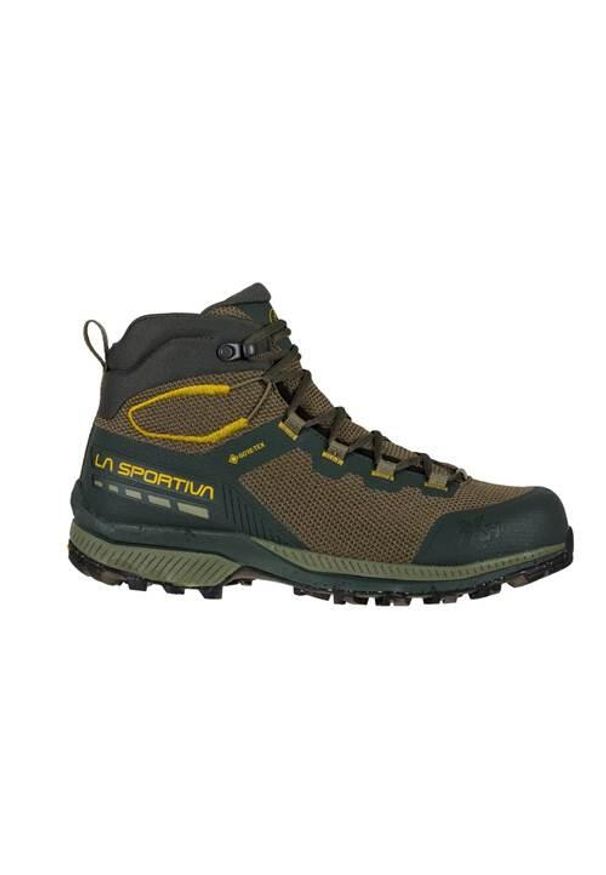 LA SPORTIVA - Buty trekkingowe męskie La Sportiva Tx Hike Mid Gtx. Wysokość cholewki: za kostkę. Kolor: wielokolorowy. Materiał: syntetyk, materiał. Szerokość cholewki: normalna