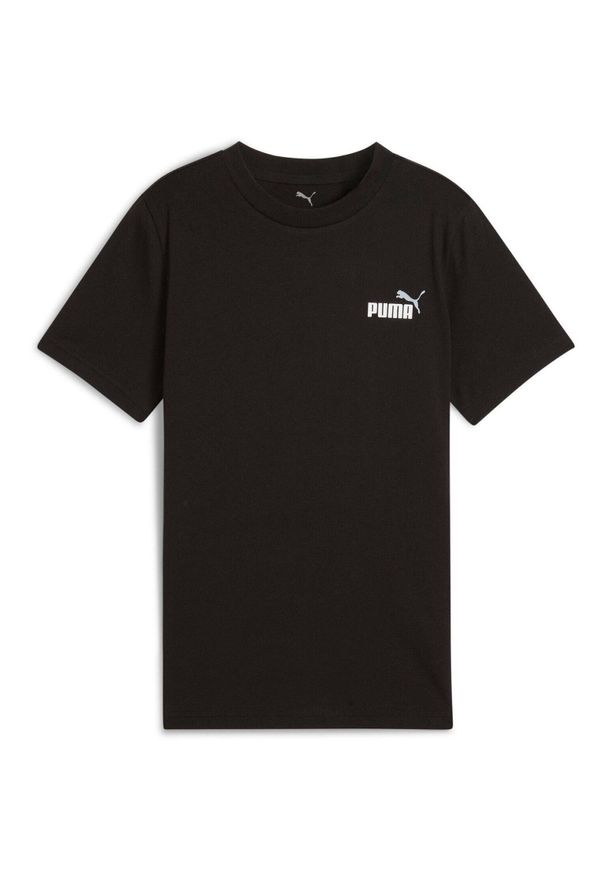 Koszulka Puma Ess 2 Color Small No. 1 Logo Tee B, Dzieci. Kolor: czarny. Materiał: bawełna, materiał
