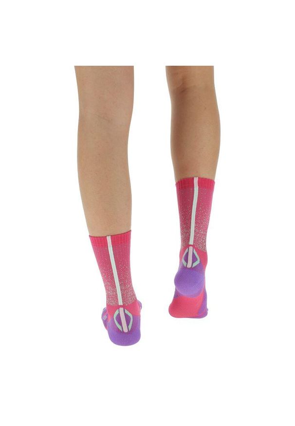 UYN - Skarpety rowerowe LADY CYCLING AERO SOCKS r.37-38. Kolor: różowy
