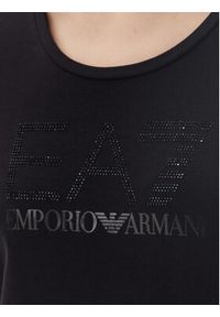 EA7 Emporio Armani T-Shirt 7W000094 AF10373 UC001 Czarny Slim Fit. Kolor: czarny. Materiał: bawełna #5