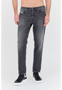 Diesel - DIESEL Czarne męskie jeansy D-finitive Tapered, Rozmiar 34. Kolor: czarny