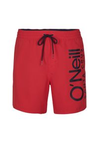 O'Neill - Spodenki kąpielowe Original Cali 16" Shorts - czerwone. Okazja: na plażę. Kolor: czerwony. Sezon: lato. Styl: sportowy