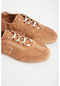 Elisabetta Franchi - Sneakersy damskie skórzane ELISABETTA FRANCHI. Materiał: skóra #5