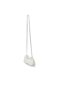 Calvin Klein Torebka Drawstring Plisse Conv Mini Cb P LV04F3077G Biały. Kolor: biały. Materiał: skórzane #5