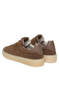 D.A.T.E. Sneakersy Levante Suede M431-LV-SD Brązowy. Kolor: brązowy. Materiał: skóra #3