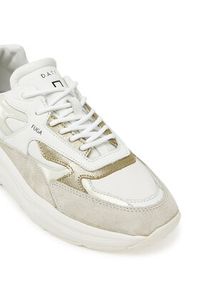 D.A.T.E. Sneakersy Fuga W421-FG-LM Beżowy. Kolor: beżowy. Materiał: zamsz, skóra