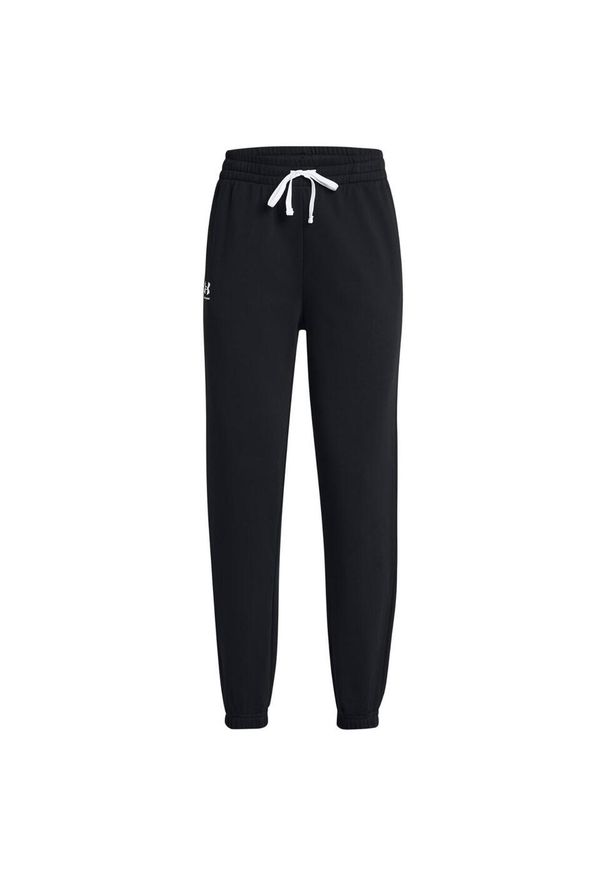 Spodnie damskie Under Armour Rival Terry Jogger. Kolor: czarny