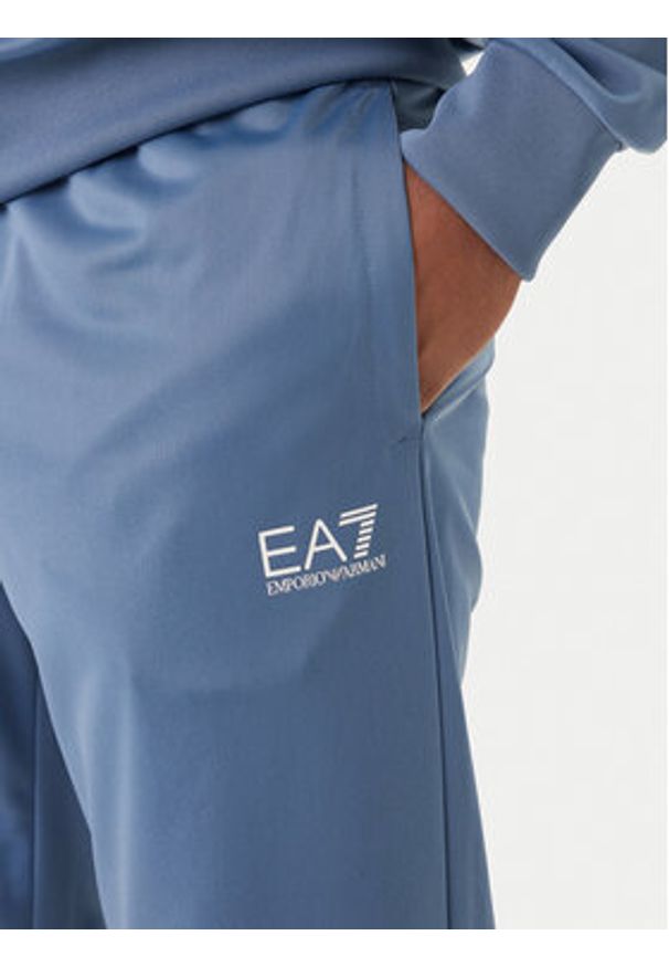 EA7 Emporio Armani Dres 8NPV65 PJHCZ UB064 Niebieski Regular Fit. Kolor: niebieski. Materiał: syntetyk